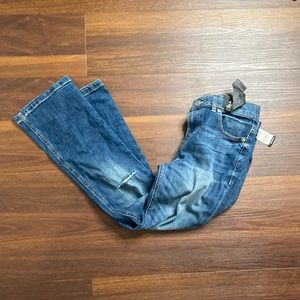 Express Jeans, women’s, 4, blue, high rise jeans, NWT